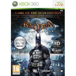 X360 BATMAN ARKHAM ASYLUM GOTY - Jeux Xbox 360 au prix de 9,99 €