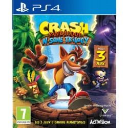 PS4 CRASH BANDICOOT N SANE TRILOGY OCC - Jeux PS4 au prix de 14,99 €