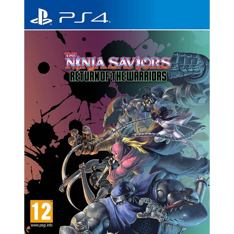 PS4 THE NINJA SAVIORS RETURN OF THE WARRIORS - Jeux PS4 au prix de 29,95 €