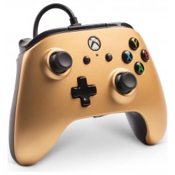MANETTE XBOX ONE FILAIRE GOLD POWER A - Accessoires Xbox One au prix de 29,95 €