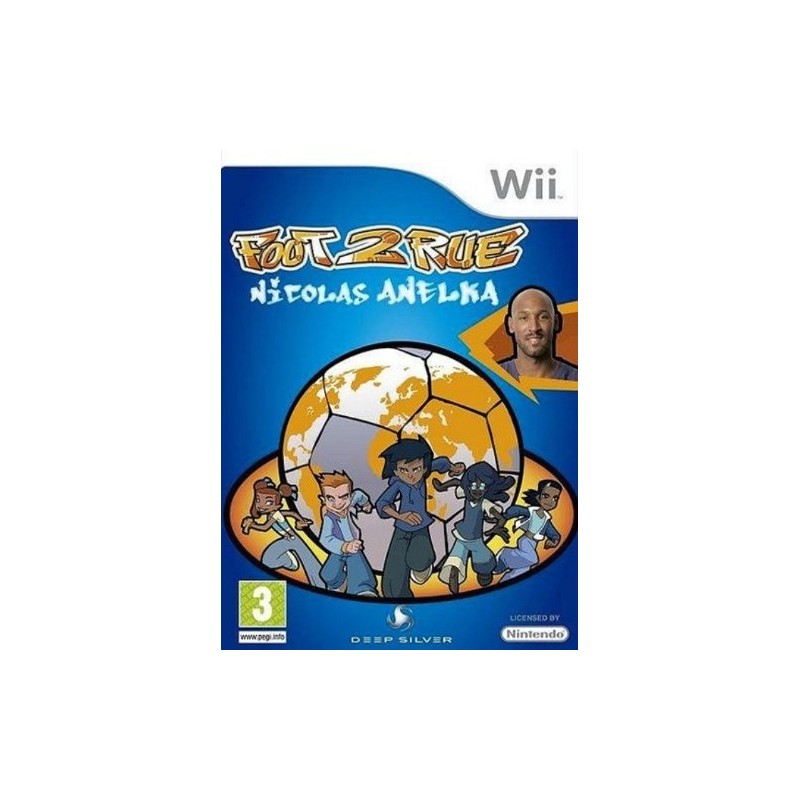 WII FOOT 2 RUE ANELKA - Jeux Wii au prix de 6,95 €