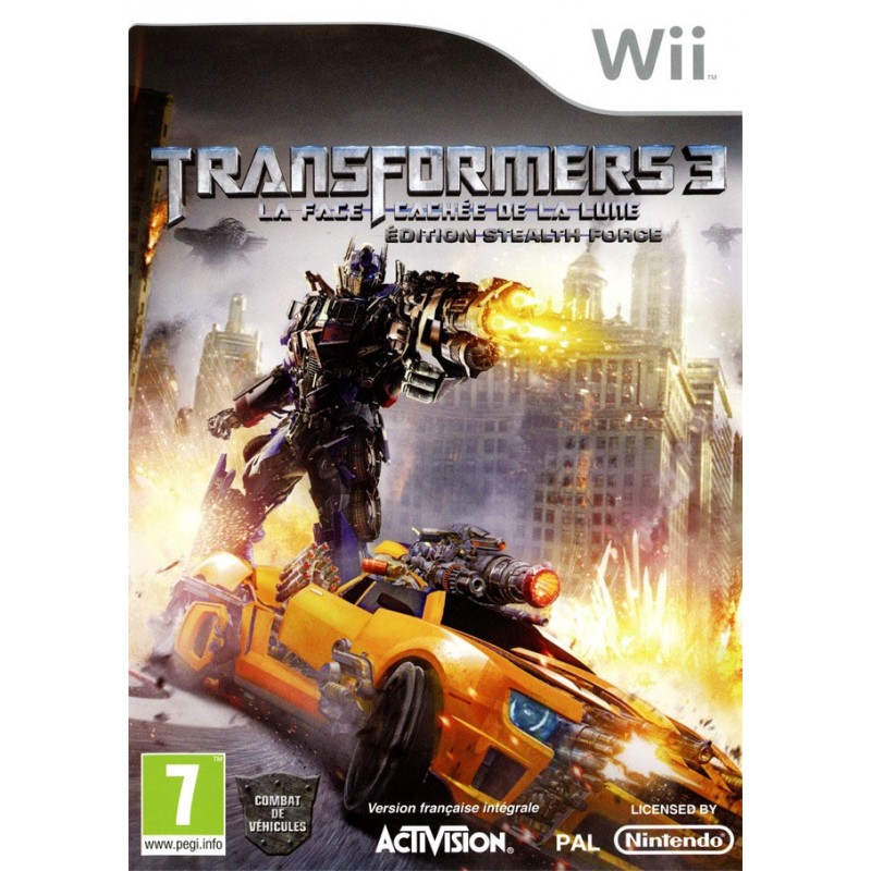 WII TRANSFORMERS 3 : LA FACE CACHEE DE LA LUNE - Jeux Wii au prix de 6,95 €
