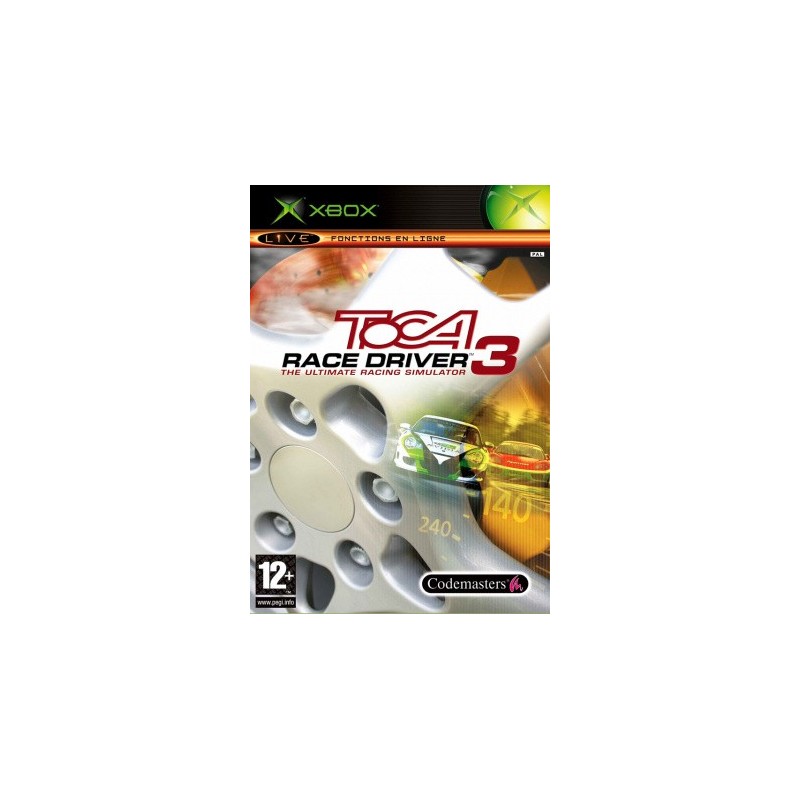 XB TOCA RACE DRIVER 3 - Jeux Xbox au prix de 3,99 €