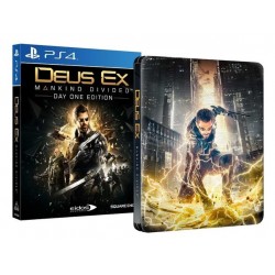 PS4 DEUS EX MANKIND DIVIDED STEELBOOK OCC - Jeux PS4 au prix de 9,95 €