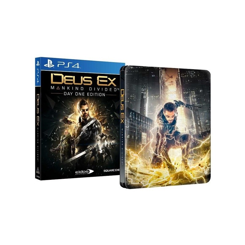 PS4 DEUS EX MANKIND DIVIDED STEELBOOK OCC - Jeux PS4 au prix de 9,95 €