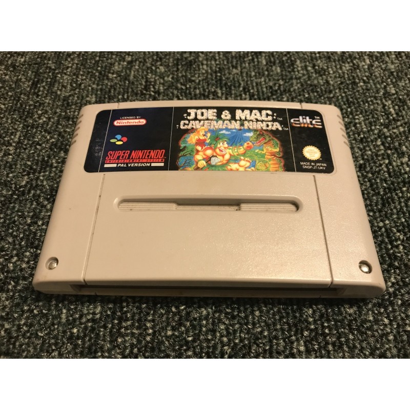 SN JOE ET MAC CAVEMAN NINJA (LOOSE) - Jeux Super NES au prix de 9,95 €