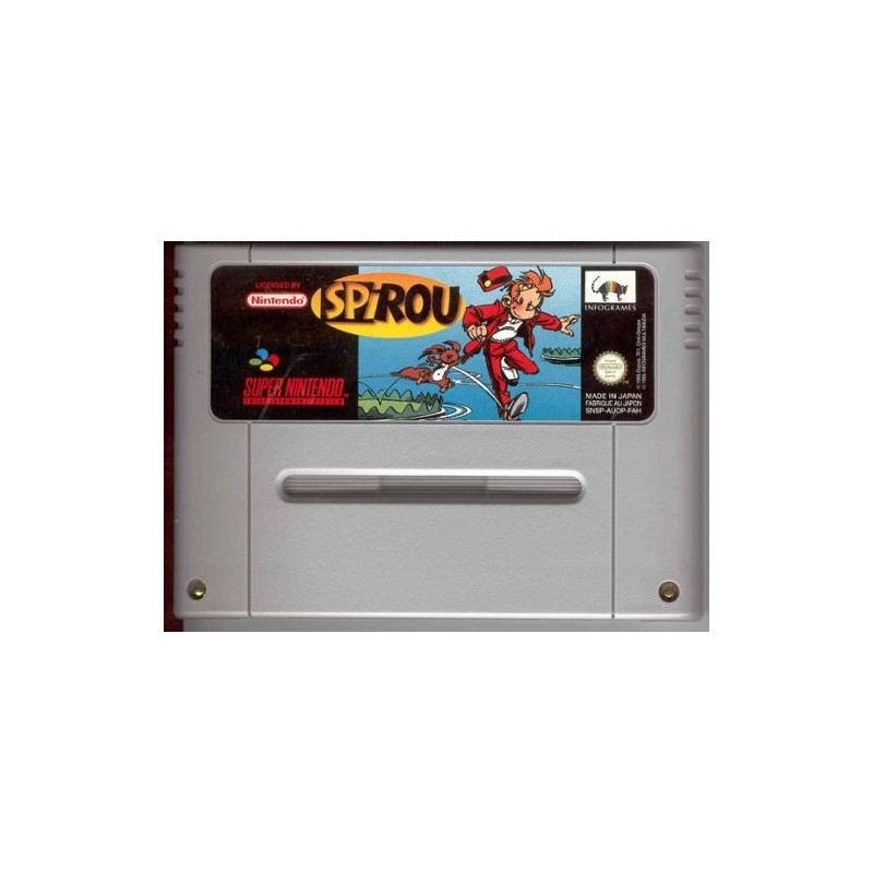 SN SPIROU (LOOSE) - Jeux Super NES au prix de 9,95 €
