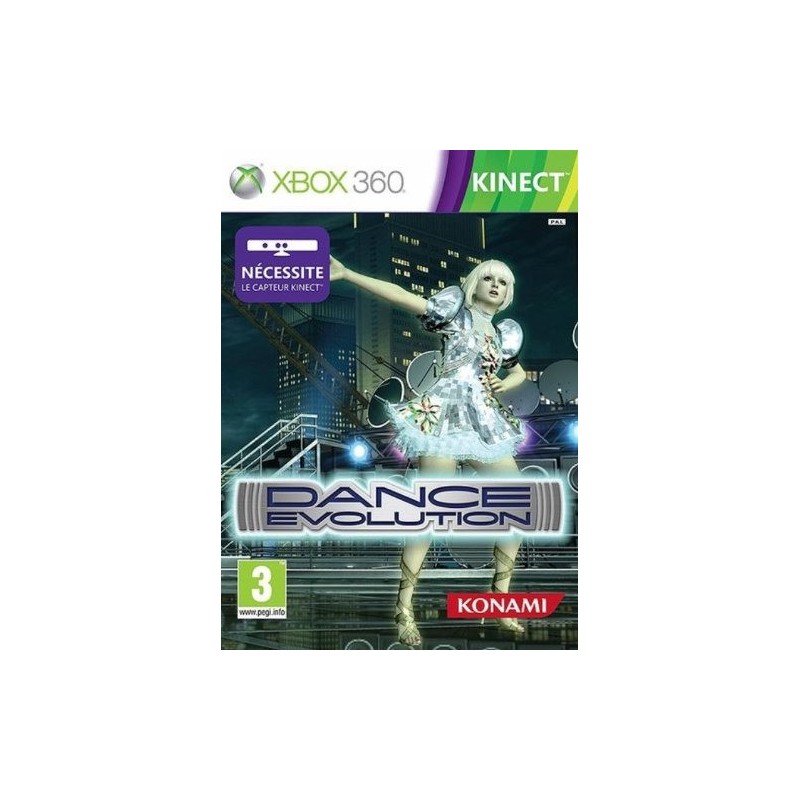 X360 KINECT DANCE EVOLUTION - Jeux Xbox 360 au prix de 4,99 €