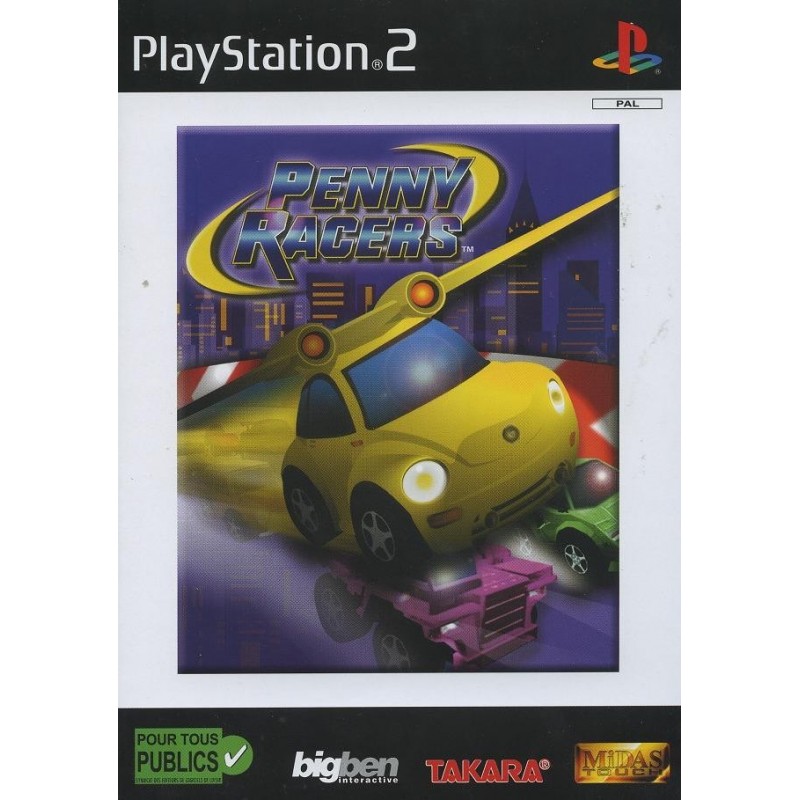 PS2 PENNY RACERS - Jeux PS2 au prix de 2,95 €