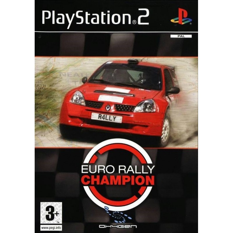 PS2 EURO RALLY CHAMPION - Jeux PS2 au prix de 2,95 €