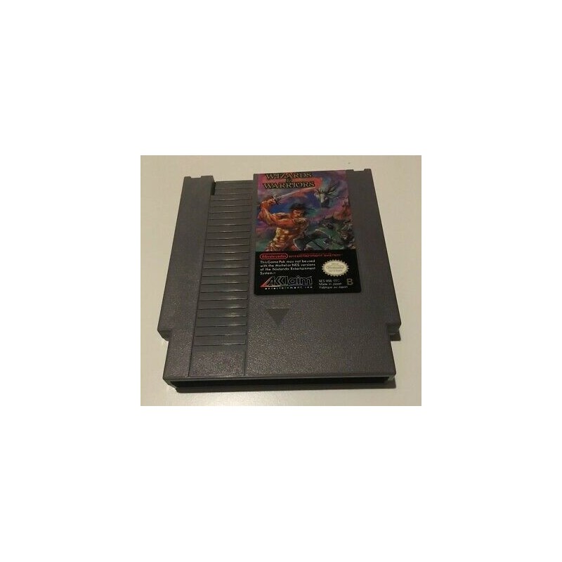NES WIZARDS AND WARRIORS (LOOSE) - Jeux NES au prix de 8,95 €