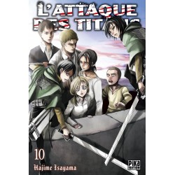 L ATTAQUE DES TITANS T10 - Manga au prix de 7,20 €