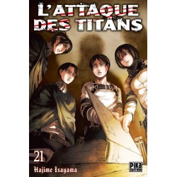 L ATTAQUE DES TITANS T21 - Manga au prix de 7,20 €