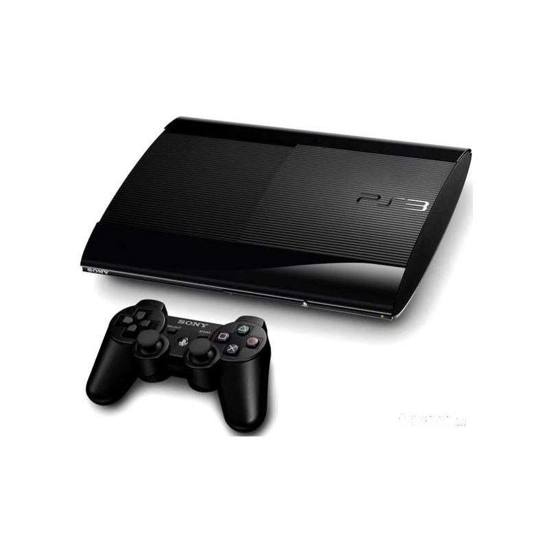 CONSOLE PS3 ULTRA SLIM 500 GO NOIRE - Consoles PS3 au prix de 89,95 €