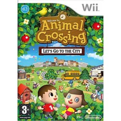 WII ANIMAL CROSSING LETS GO TO THE CITY - Jeux Wii au prix de 14,99 €