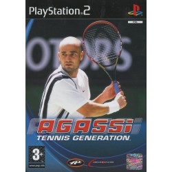 PS2 AGASSI TENNIS GENERATION - Jeux PS2 au prix de 3,95 €