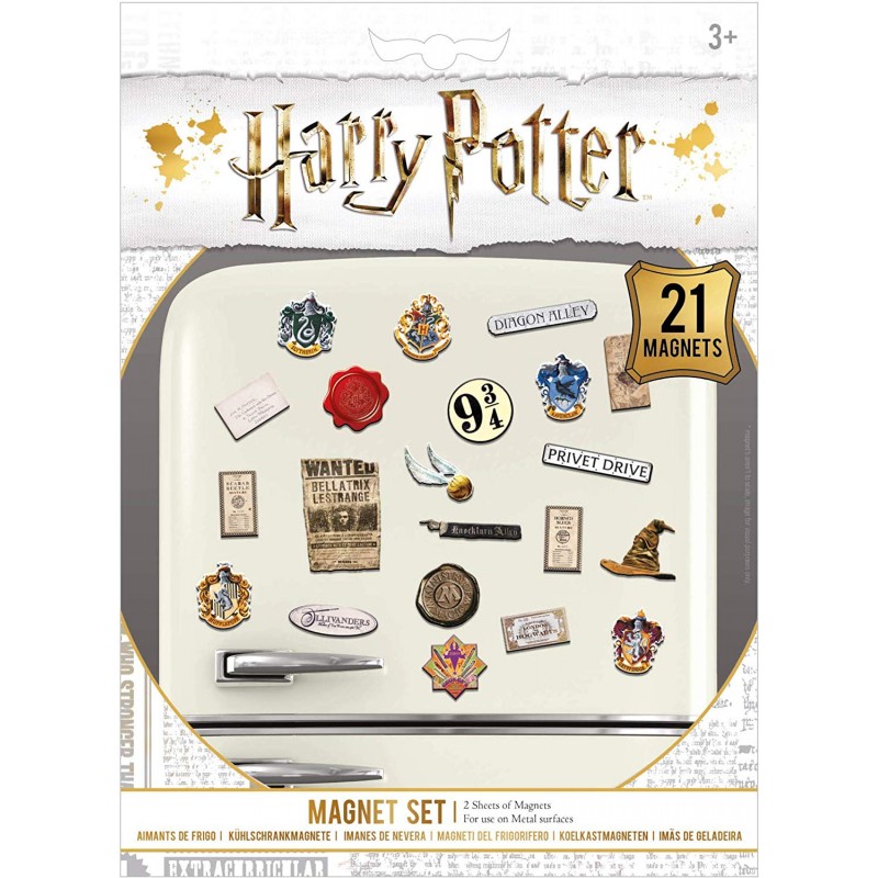 MAGNET SET HARRY POTTER 21 MAGNETS - Autres Goodies au prix de 5,95 €