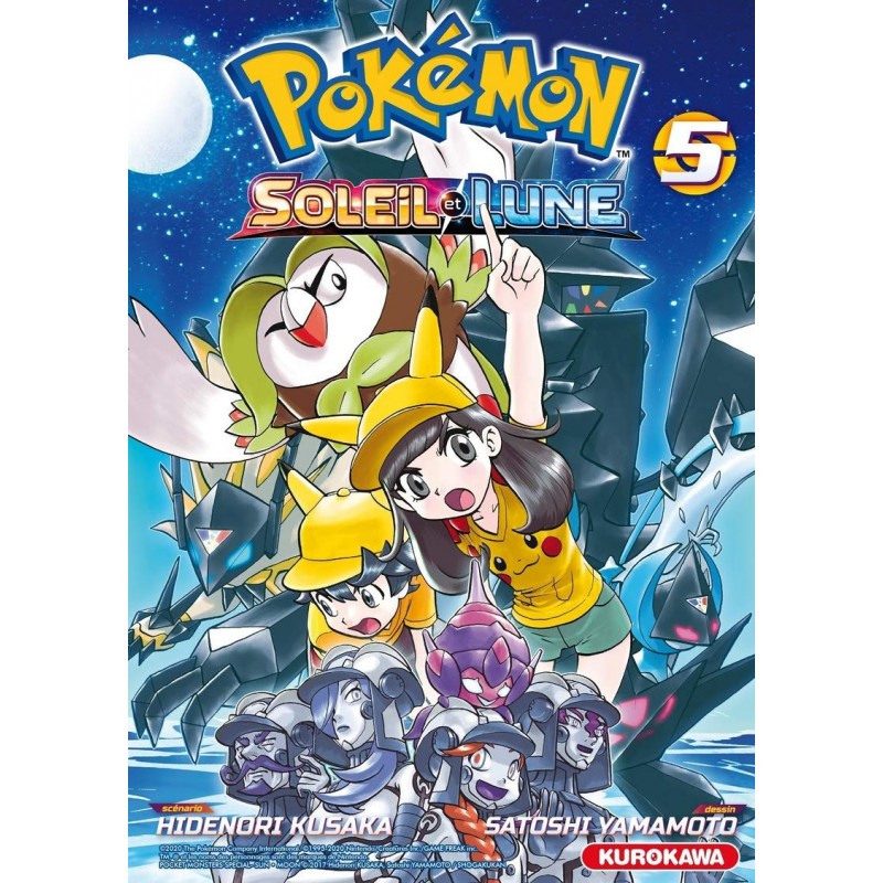 POKEMON SOLEIL LUNE T05 - Manga au prix de 6,80 €