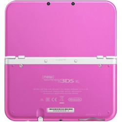 CONSOLE NEW 3DS XL ROSE BLANCHE - Consoles 3DS au prix de 119,95 €