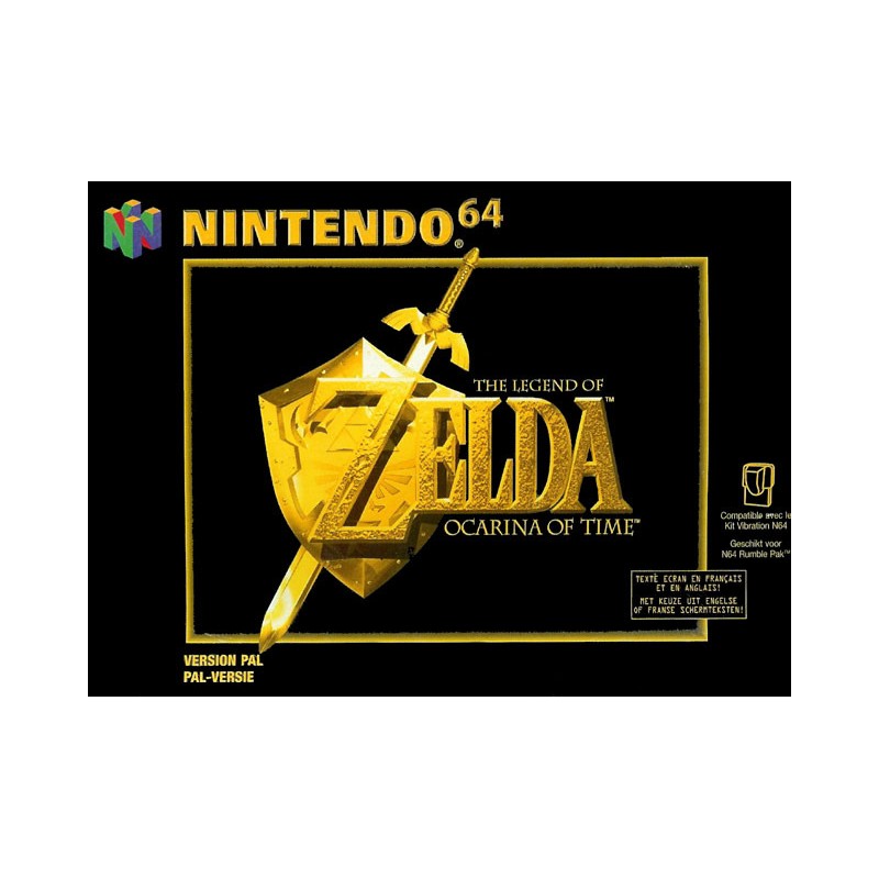 N64 THE LEGEND OF ZELDA OCARINA OF TIME - Jeux Nintendo 64 au prix de 149,95 €