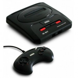 CONSOLE MEGADRIVE 2 (2 MANETTES) - Consoles Mega Drive au prix de 39,95 €