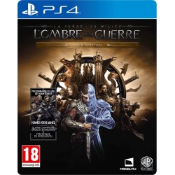 PS4 OMBRE DE LA GUERRE GOLD EDITION OCC - Jeux PS4 au prix de 19,95 €