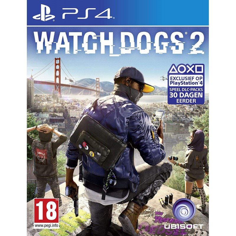 PS4 WATCH DOGS 2 EDITION DELUXE OCC - Jeux PS4 au prix de 14,95 €