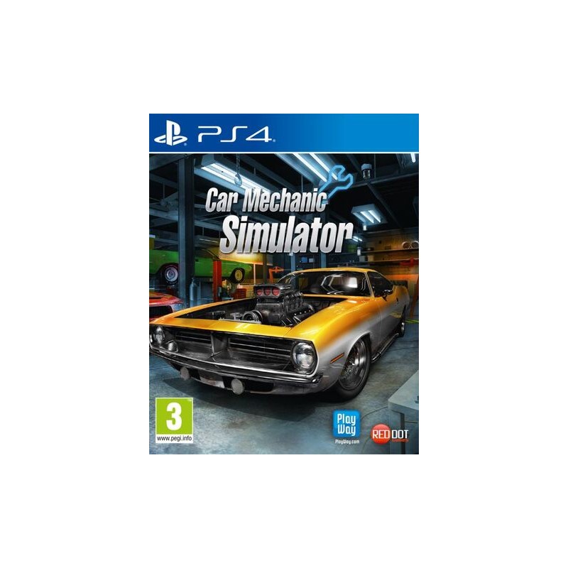 PS4 CAR MECHANIC SIMULATOR OCC - Jeux PS4 au prix de 19,95 €