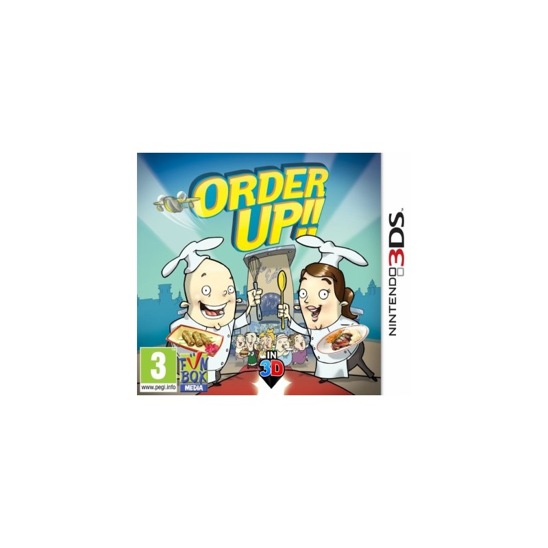 3DS ORDER UP - Jeux 3DS au prix de 14,95 €