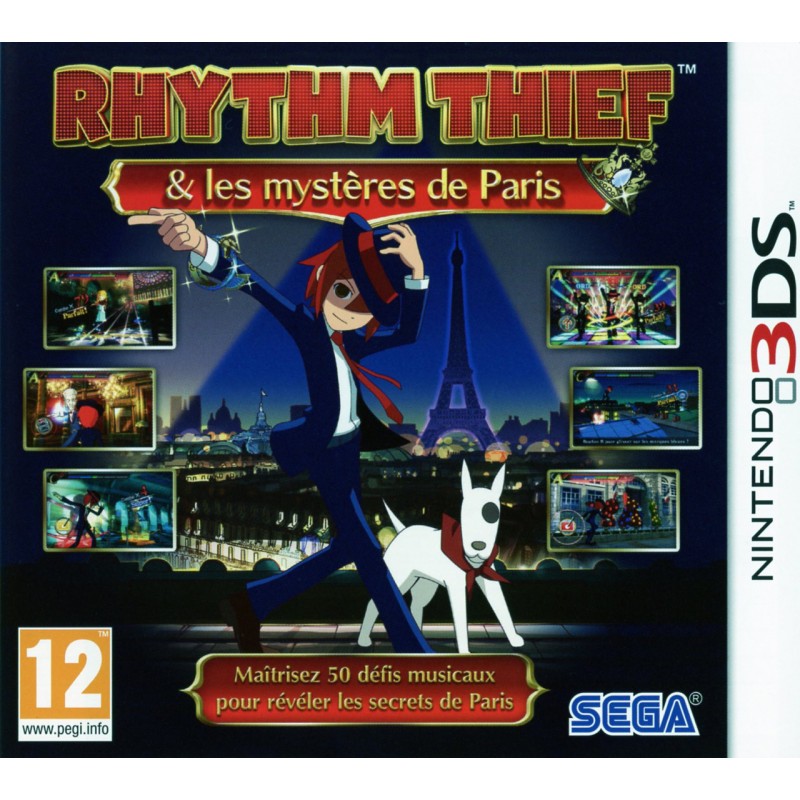 3DS RHYTHM THIEF ET LES MYSTERES DE PARIS - Jeux 3DS au prix de 24,95 €