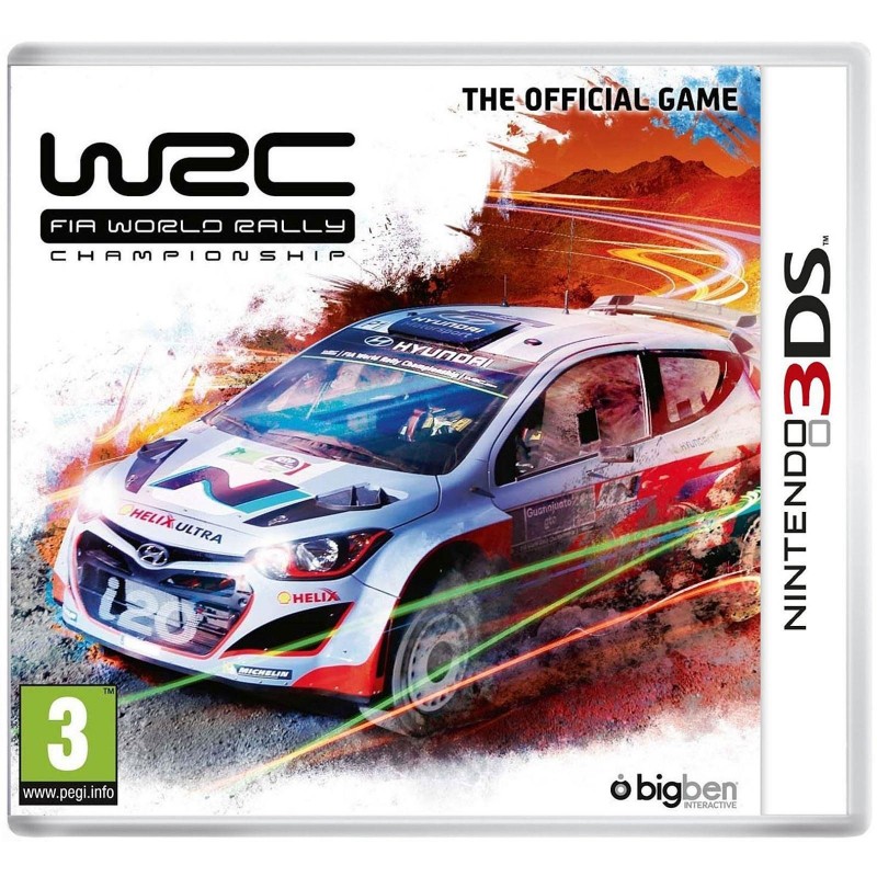 3DS WRC FIA WORLD RALLY CHAMPIONSHIP THE OFFICIAL GAME - Jeux 3DS au prix de 12,95 €