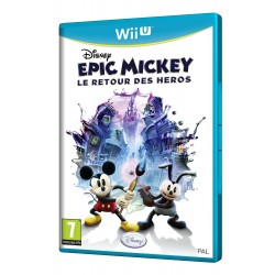 WIU EPIC MICKEY LE RETOUR DES HEROS - Jeux Wii U au prix de 19,99 €