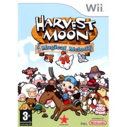 WII HARVEST MOON MAGICAL MELODY - Jeux Wii au prix de 6,99 €