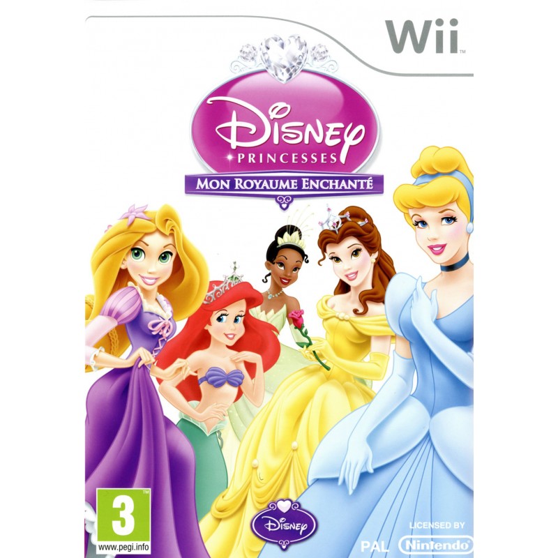 WII DISNEY PRINCESSE MON ROYAUME ENCHANTE - Jeux Wii au prix de 9,95 €