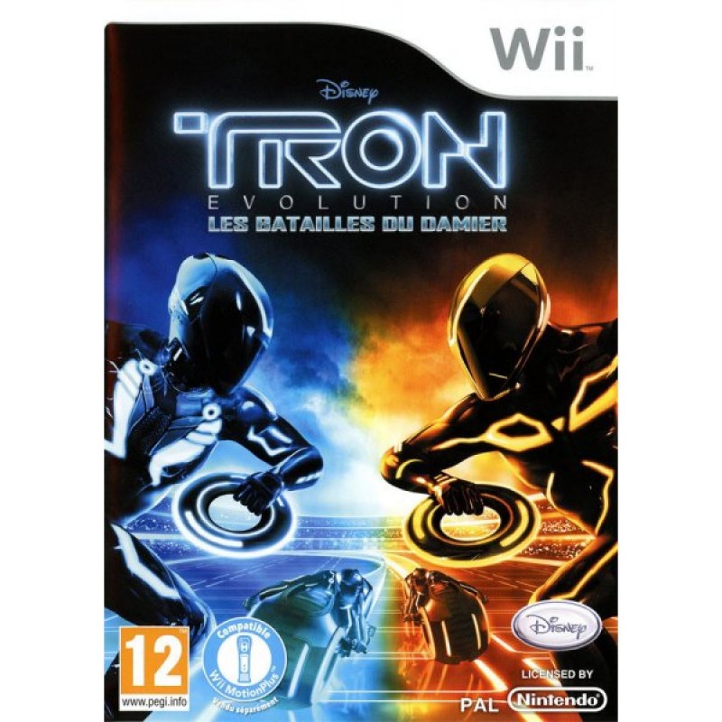 WII TRON EVOLUTION LES BATAILLES DU DAMIER - Jeux Wii au prix de 8,95 €