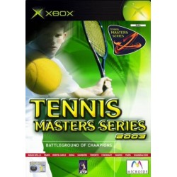 XB TENNIS MASTERS SERIES 2003 - Jeux Xbox au prix de 6,99 €