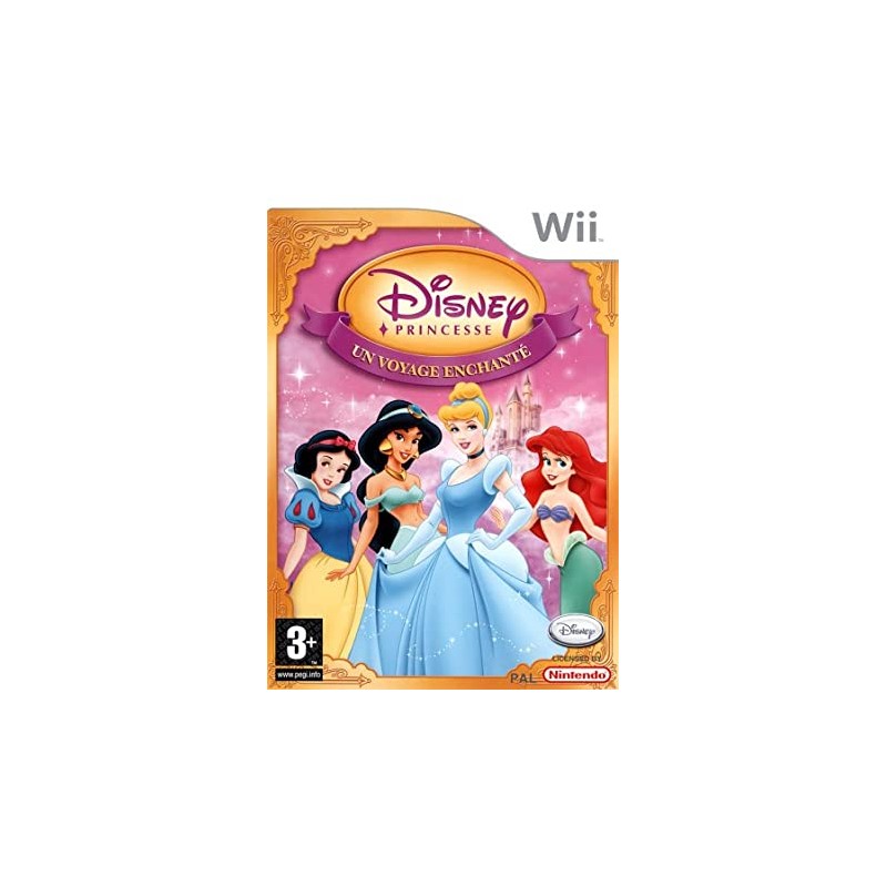 WII DISNEY PRINCESSE UN VOYAGE ENCHANTE - Jeux Wii au prix de 6,95 €