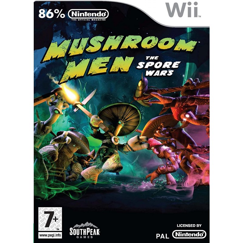 WII MUSHROOM MEN - Jeux Wii au prix de 4,95 €