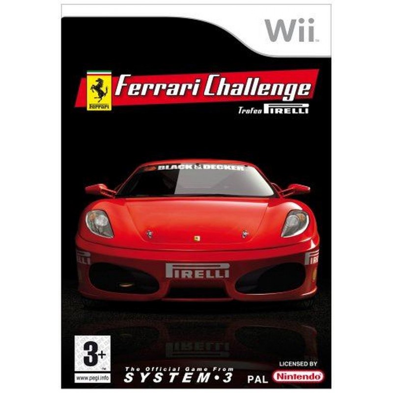 WII FERRARI CHALLENGE - Jeux Wii au prix de 12,95 €