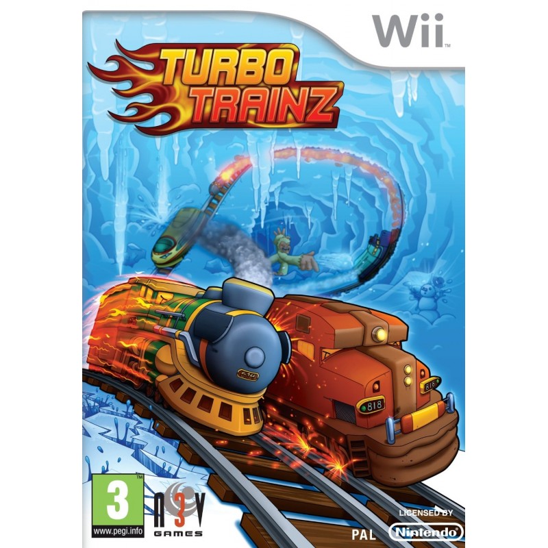 WII TURBO TRAINZ - Jeux Wii au prix de 14,95 €