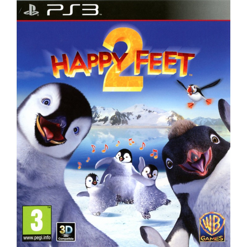PS3 HAPPY FEET 2 - Jeux PS3 au prix de 9,95 €