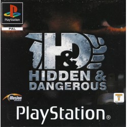 PSX HIDDEN AND DANGEROUS - Jeux PS1 au prix de 1,95 €