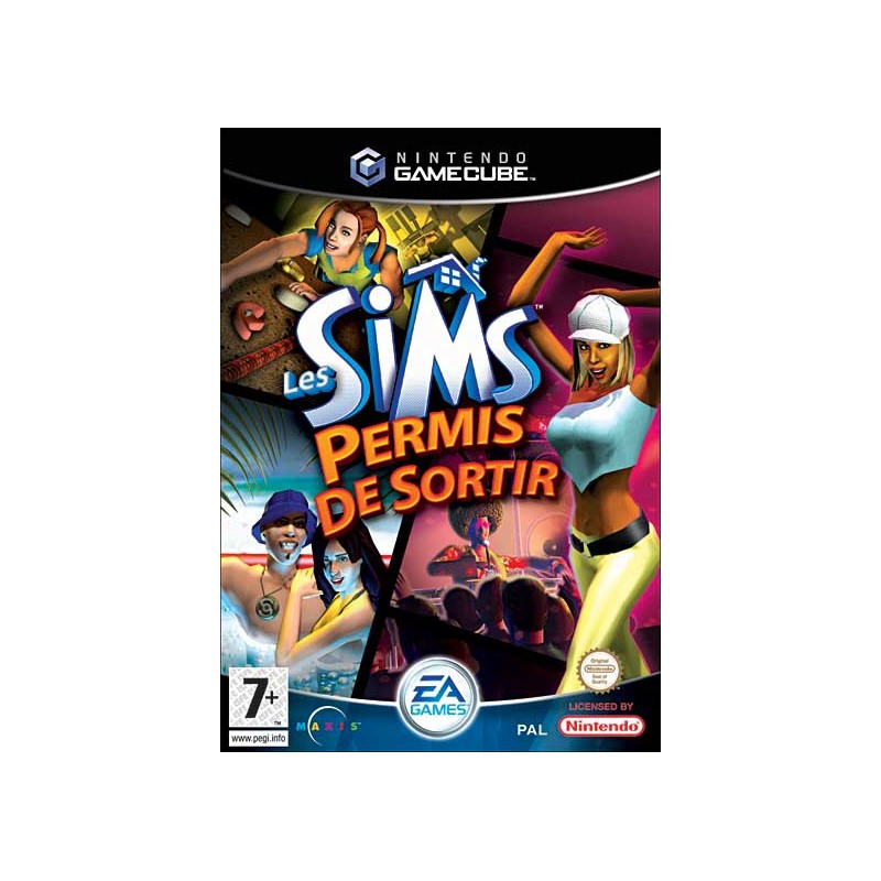 GC LES SIMS PERMIS DE SORTIR (CHOIX DES JOUEURS) - Jeux GameCube au prix de 4,99 €