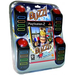 PS3 BUZZ LE PLUS MALIN DES FRANCAIS AVEC BUZZERS - Jeux PS3 au prix de 79,95 €