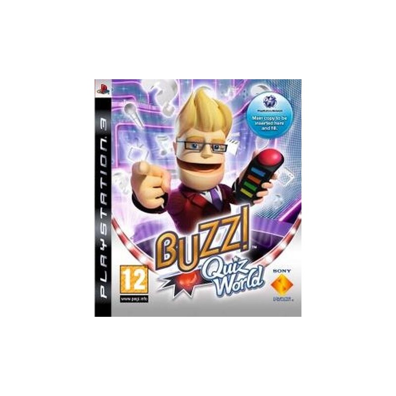 PS3 BUZZ QUIZZ WORLD - Jeux PS3 au prix de 19,95 €