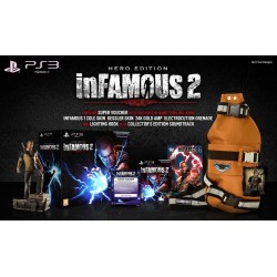 PS3 INFAMOUS 2 HERO EDITION - Jeux PS3 au prix de 99,95 €