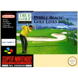 SN TRUE GOLF PEBBLE BEACH GOLF LINKS (IMPORT US) - Jeux Super NES au prix de 4,99 €