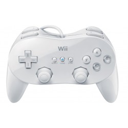 MANETTE WII PRO BLANCHE - Accessoires Wii au prix de 14,95 €