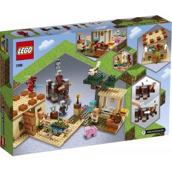 LEGO MINECRAFT 21160 ATTAQUE DES VILLAGEOIS - Puzzles & Jouets au prix de 69,95 €