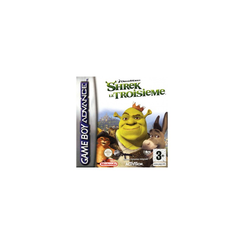 GA SHREK LE TROISIEME - Jeux Game Boy Advance au prix de 6,95 €